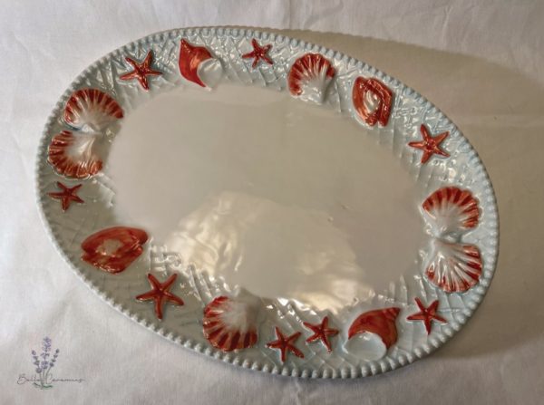 Small red shell bowl
