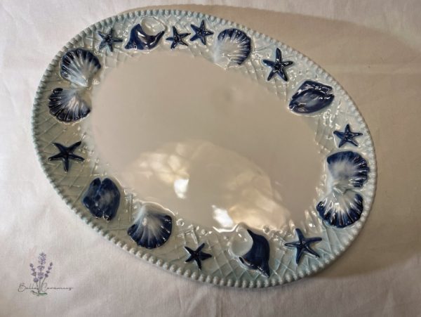 Small blue shell bowl