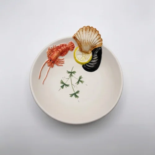 Medium shrimp plate