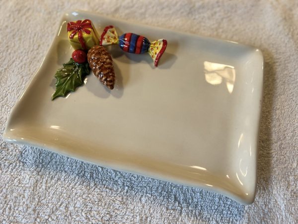Small candy napkin plate