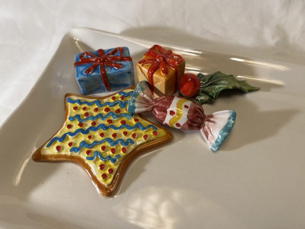 Medium candy napkin plate