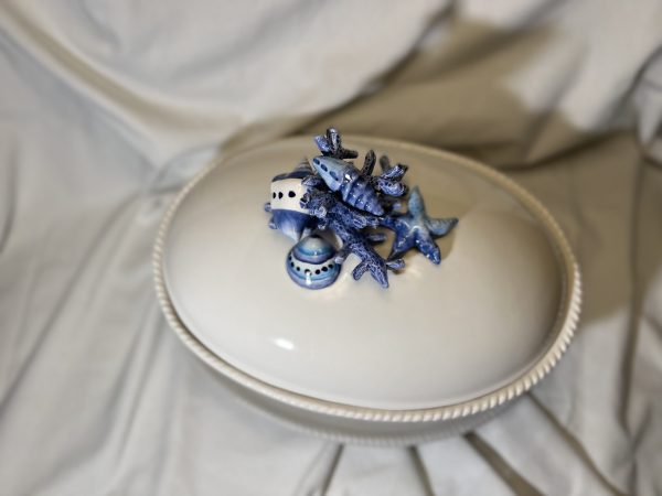 Blue coral terrine