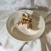 IMG_E0760 Beige coral appetizer plate