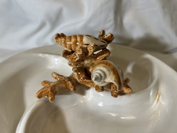 IMG_E0761 Beige coral appetizer plate