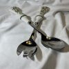 Olive salad servers