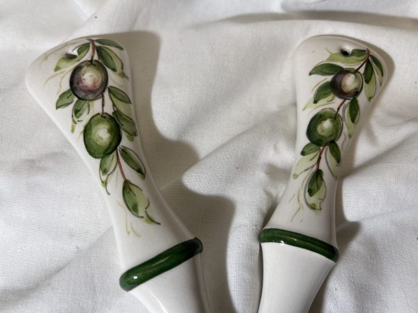 Olive salad servers