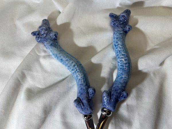 IMG_E0786 Blue coral salad servers
