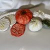 Large oval mozzarella platter