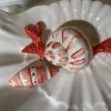 Red coral shell plate
