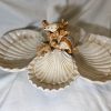 IMG_E0874 Shells quadruple small bowl beige coral