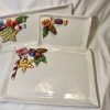 Large napkin plate candy