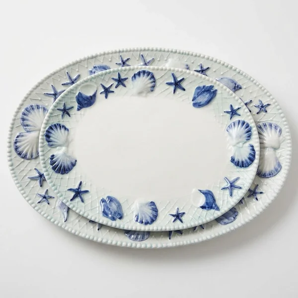 Small blue shell bowl