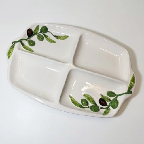Large olive appetizer platter