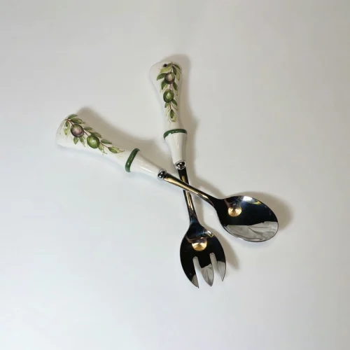 Italian-Ceramics-Mushrooms-Bella-Ceramics_64 copy Olive salad servers