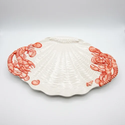 Large oval scampi platter
