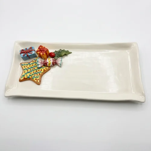 Medium candy napkin plate