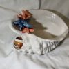 Seashell bowl coral