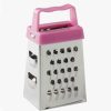 1pc Stainless Steel Mini Cheese Grater Pink