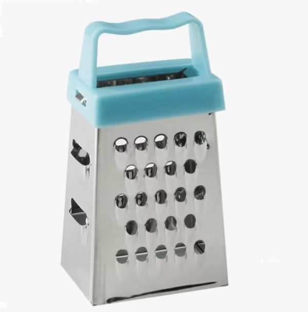 1pc stainless steel mini cheese grater blue