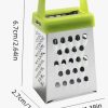 1pc stainless steel mini cheese grater blue