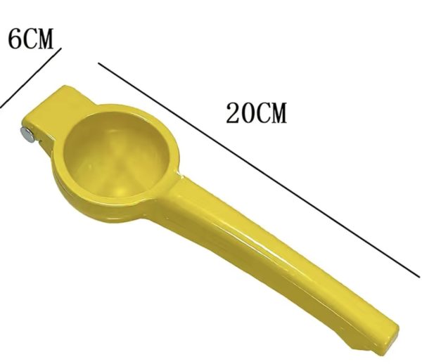 IMG_6482 Yellow lemon squeezer/ citrus press