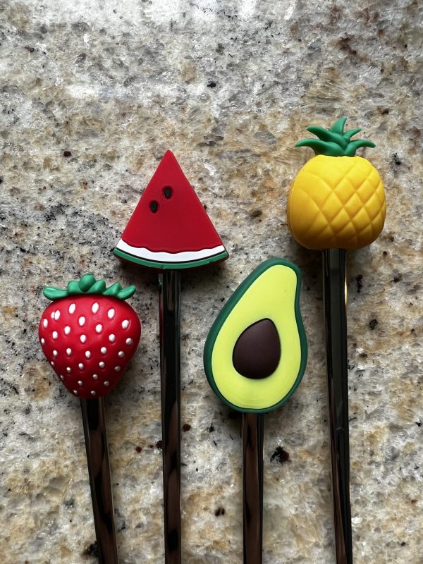 IMG_6525 Avocado fork and spoon cutlery set