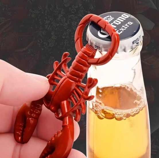 Lobster Opener - Beer Bottle Opener - Small - Red