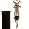 1699429904083-7a4680ce783b43c48d06e6400a55d6b5-goods Windmill bottle stopper - wine cork gold
