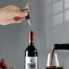 Dachshund bottle stopper - wine cork gold