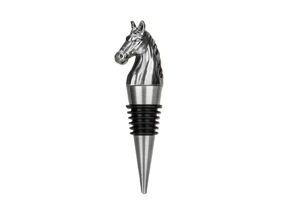 Nameless horse silver Horse bottle stopper - silver wine cork