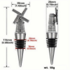 Nameless dstg Windmill bottle stopper - silver wine cork