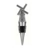 silver mill Windmill bottle stopper - silver wine cork