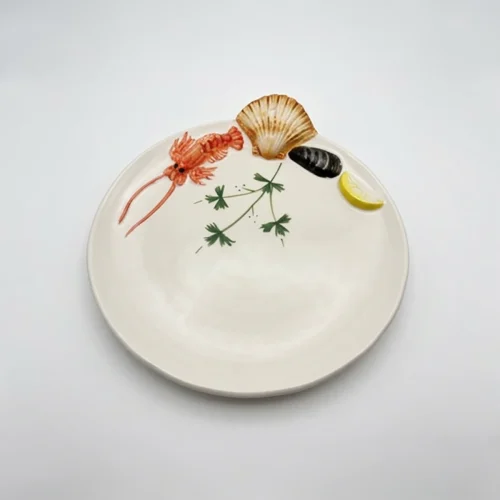 Large shrimp plate
