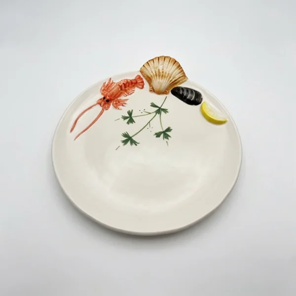 Large shrimp plate