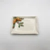 Small pine napkin plate