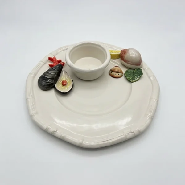 Italian-Sea-Tableware-Ceramics-Bella-Ceramics_28 copy 2 Round plate with sea bowl