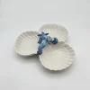 Italian-Seahorse-Tableware-Ceramics-Bella-Ceramics_56 copy 2 Triple Shell Bowl with Seahorse