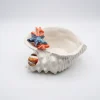 Seashell bowl coral