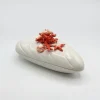 Coral-Tableware-Ceramics-Bella-Ceramics_34 copy 2 Large mussel tureen red coral