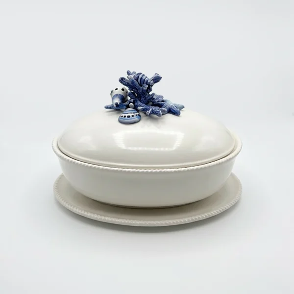 Blue coral terrine