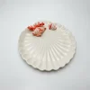 Coral-Tableware-Ceramics-Bella-Ceramics_54 copy 2 Red coral shell plate
