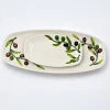 Large oval olive platter