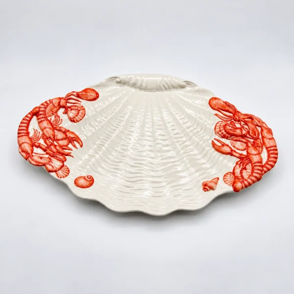 Large oval scampi platter