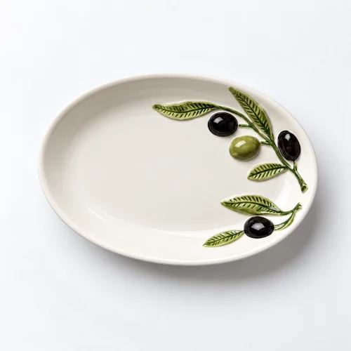 Small oval olive dish