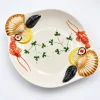 Large bowl, shrimp platter