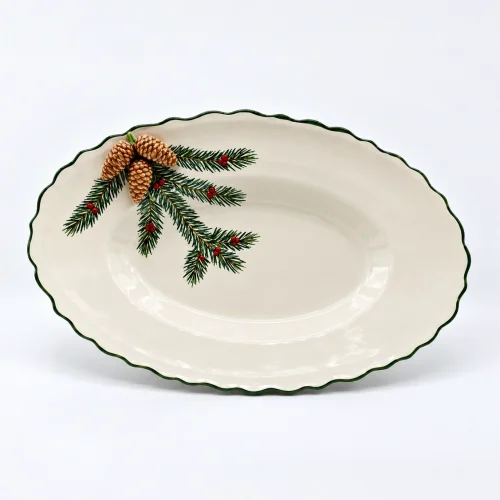 cad9c050-5ea4-403c-b050-222aed2b0b00 copy Large deep oval pine platter