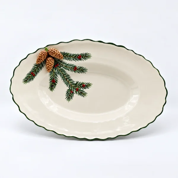 cad9c050-5ea4-403c-b050-222aed2b0b00 copy Large deep oval pine platter