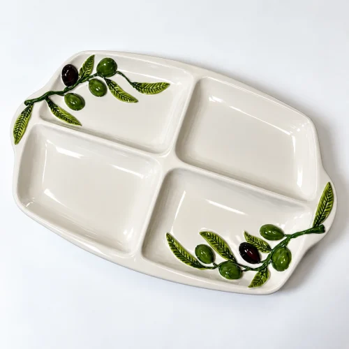 Large olive appetizer platter