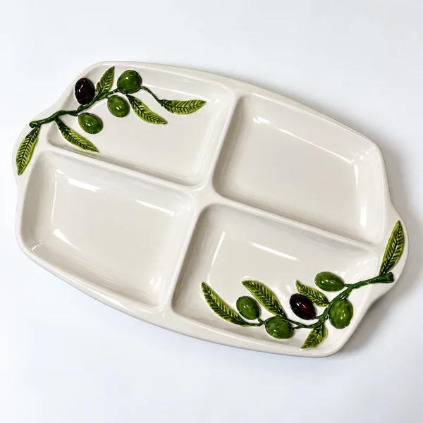 Large olive appetizer platter