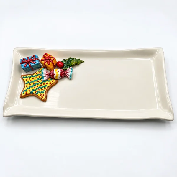 Medium candy napkin plate